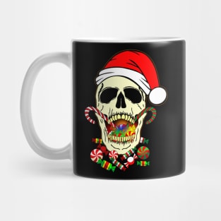 Skull Christmas Santa Claus 3# Mug